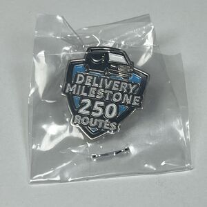 Amazon Delivery Milestone 250 Routes 2023 Pin RARE Brand New